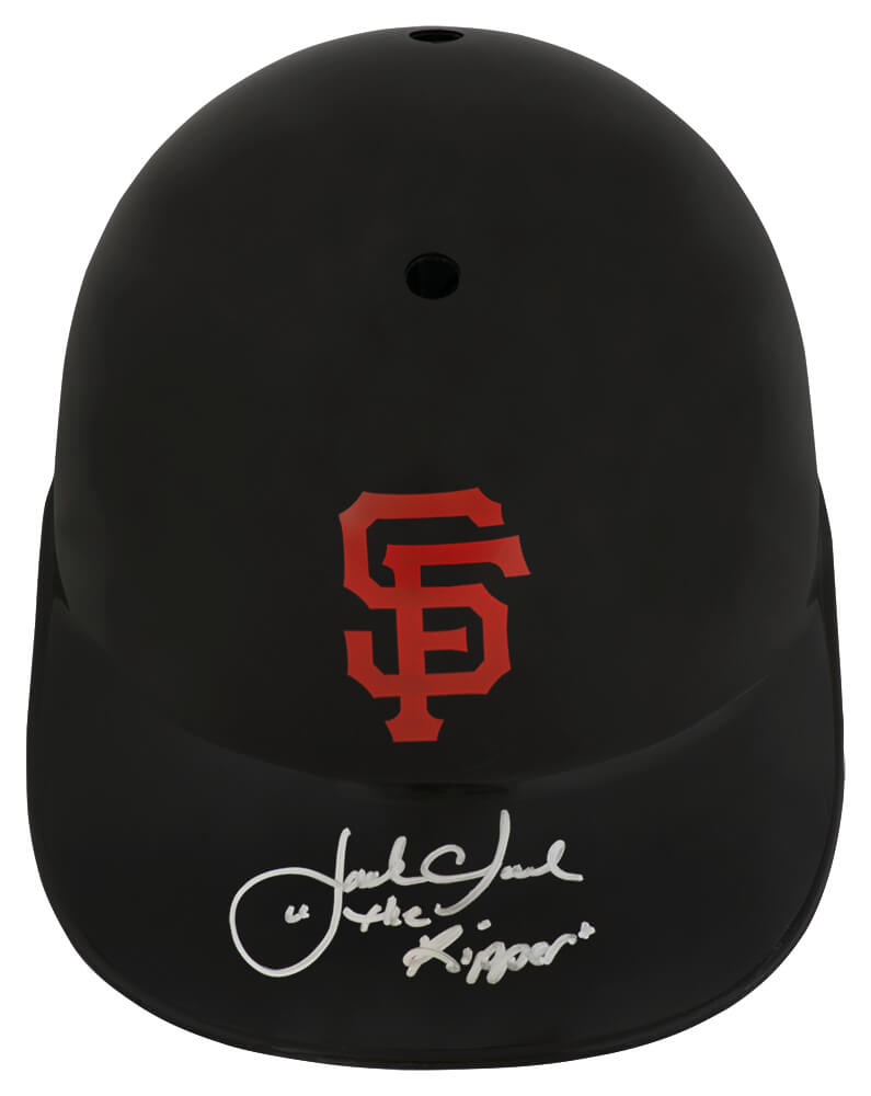 Jack Clark Autographed San Francisco Giants Souvenir Replica Batting Helmet with Ripper-Powers Sports Memorabilia