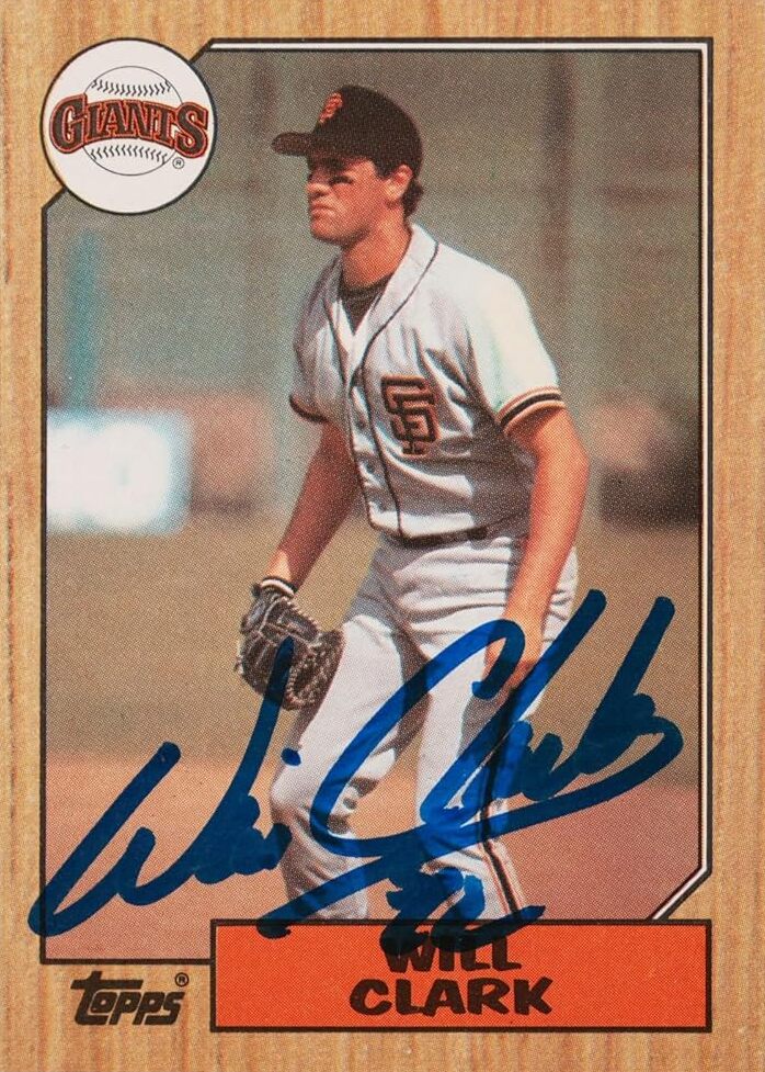 Will Clark Autograph Signing-Powers Sports Memorabilia