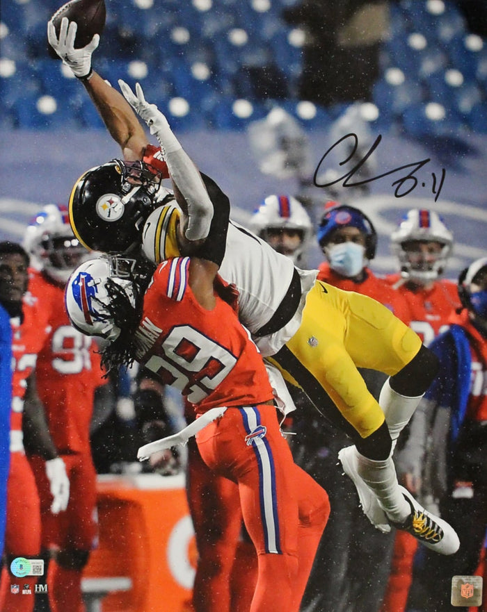 Chase Claypool Signed Pittsburgh Steelers 16x20 Photo – Beckett Authenticated-Powers Sports Memorabilia