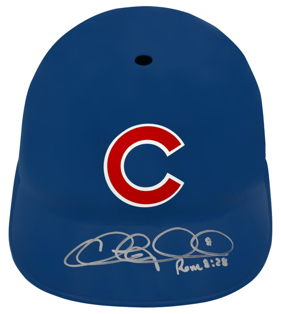 Chris Coghlan Autographed Chicago Cubs Replica Batting Helmet-Powers Sports Memorabilia
