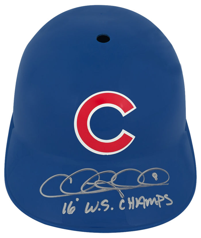 Chris Coghlan Chicago Cubs Autographed Souvenir Replica Batting Helmet-Powers Sports Memorabilia