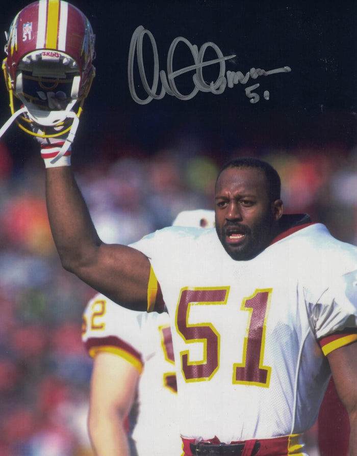 Monte Coleman Signed Washington Redskins 8x10 Photo-Powers Sports Memorabilia