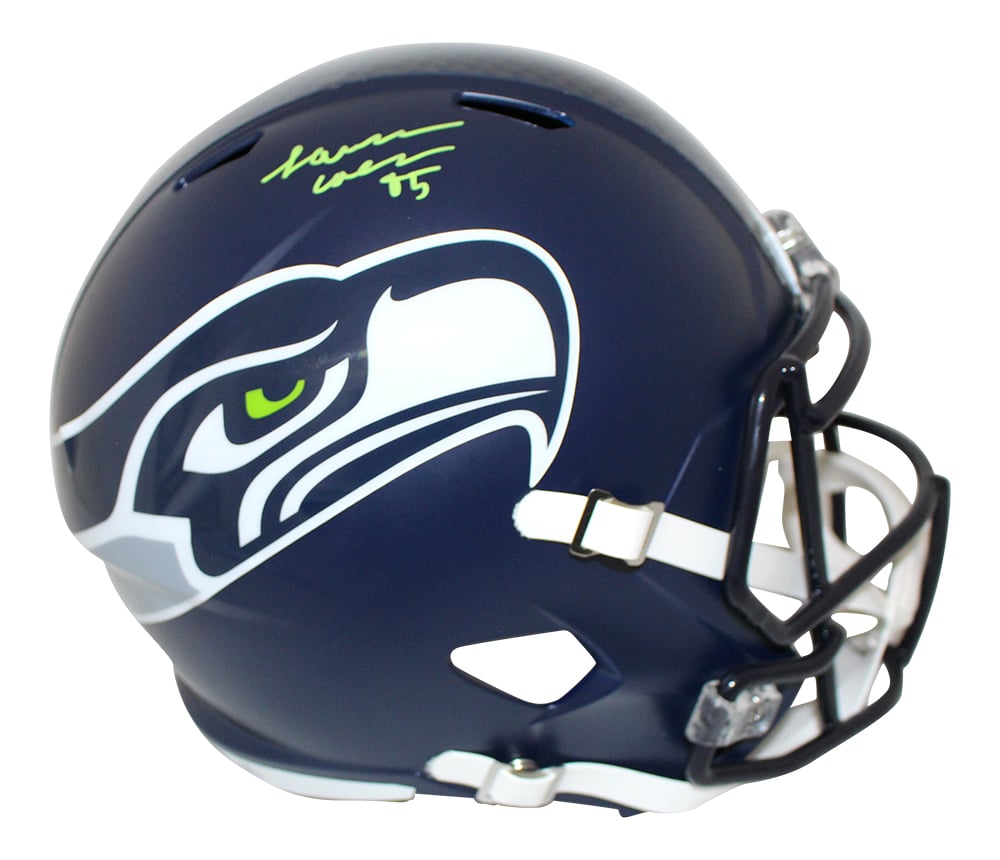LJ Collier Seattle Seahawks Speed Replica Signed Helmet – JSA Authenticated-Powers Sports Memorabilia