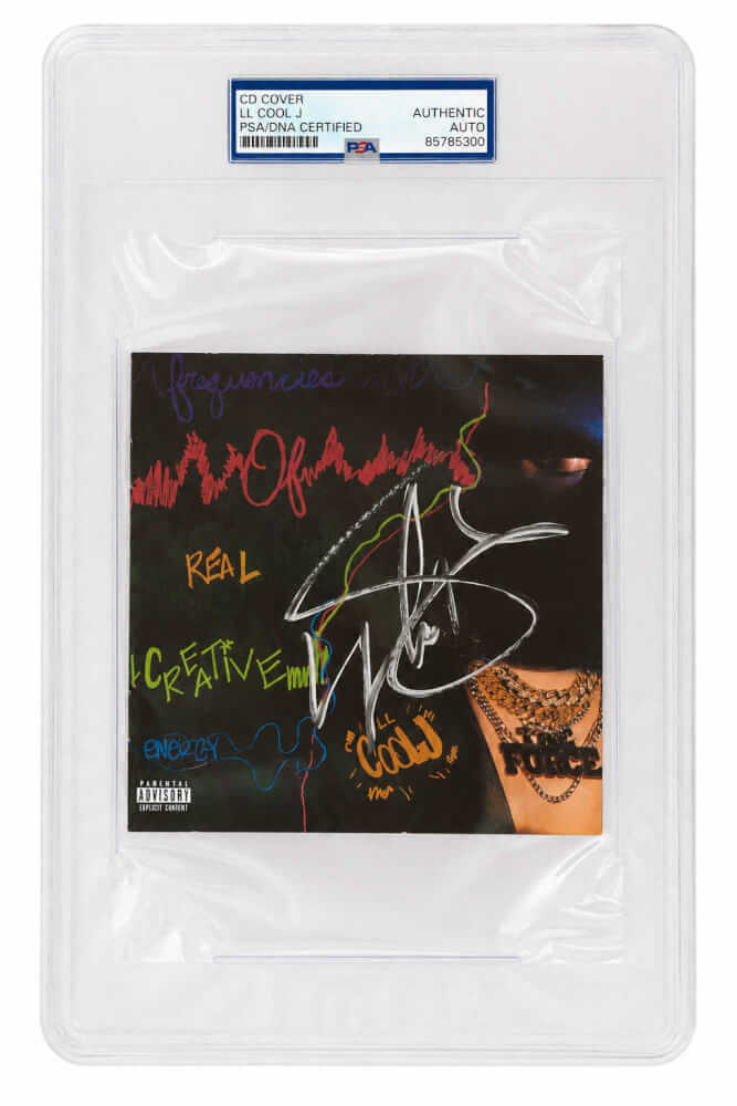 LL Cool J Autographed 'The Force' 5x5 CD Book - (PSA/DNA Encapsulated)-Powers Sports Memorabilia