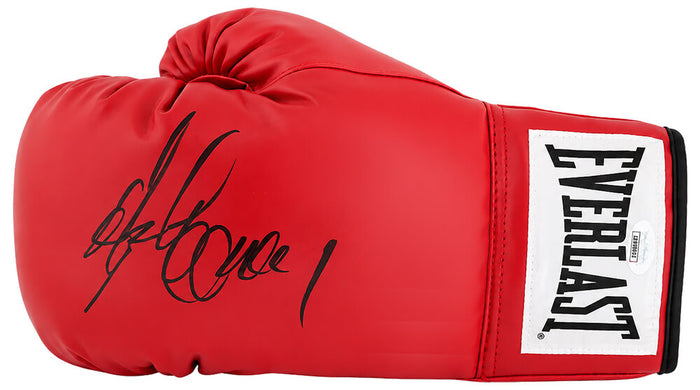 Gerry Cooney Autographed Everlast Red Boxing Glove - (JSA)-Powers Sports Memorabilia