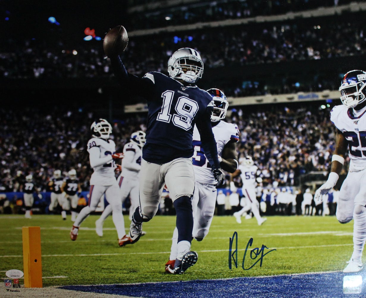 Amari Cooper Signed Dallas Cowboys 16x20 Photo – JSA Authenticated-Powers Sports Memorabilia