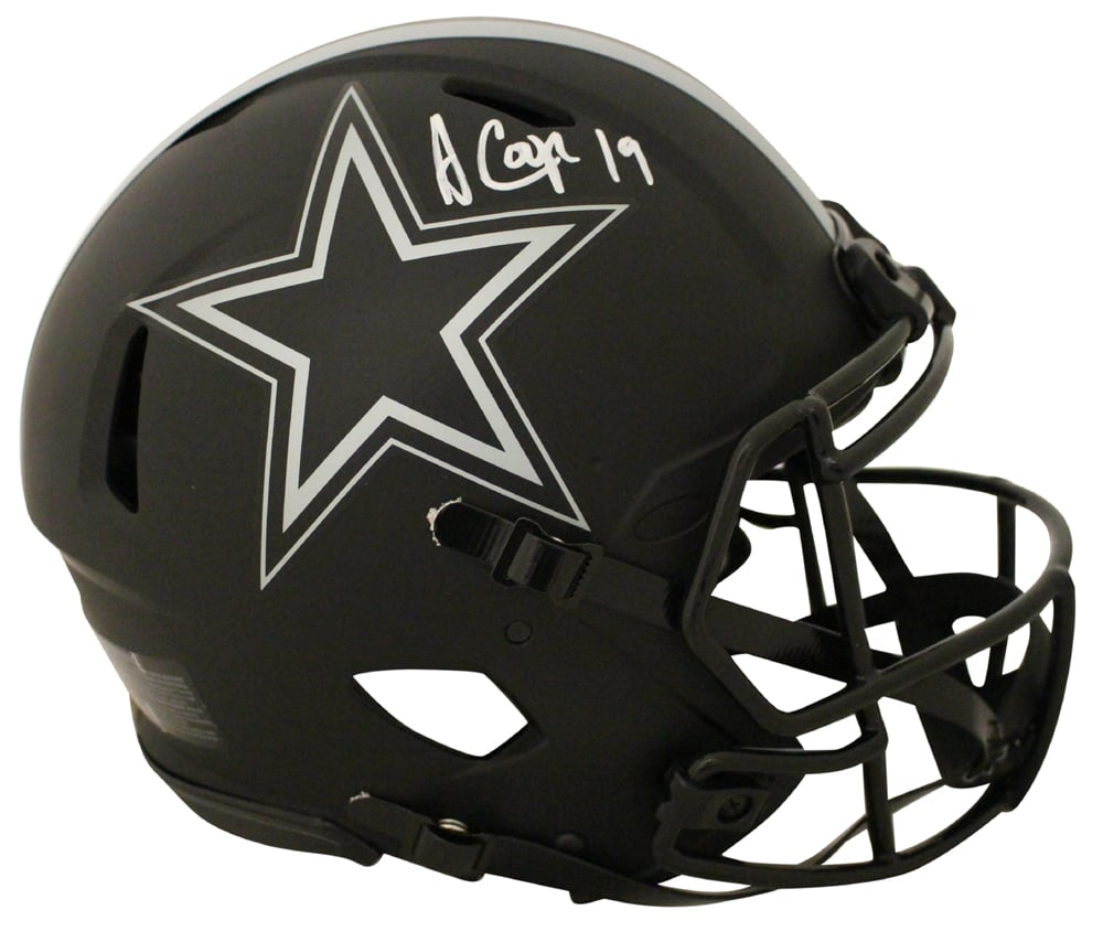 Amari Cooper Signed Dallas Cowboys Authentic Eclipse Helmet – JSA Authenticated-Powers Sports Memorabilia