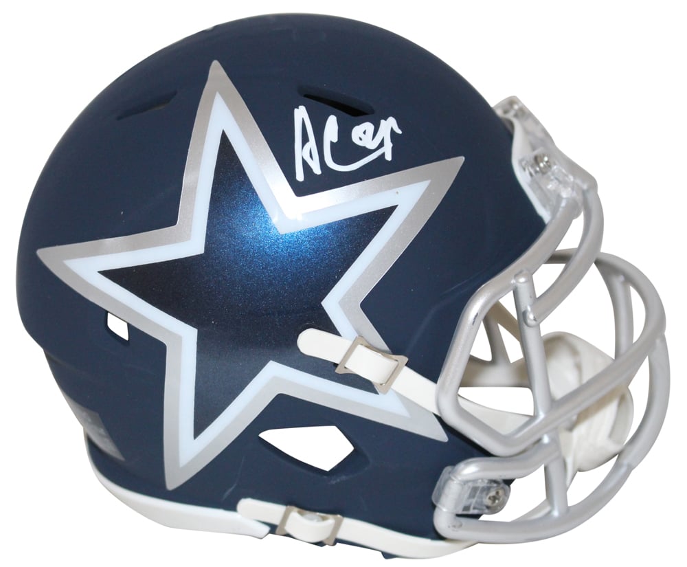Amari Cooper Dallas Cowboys Signed Mini Helmet - AMP JSA JSA-Powers Sports Memorabilia