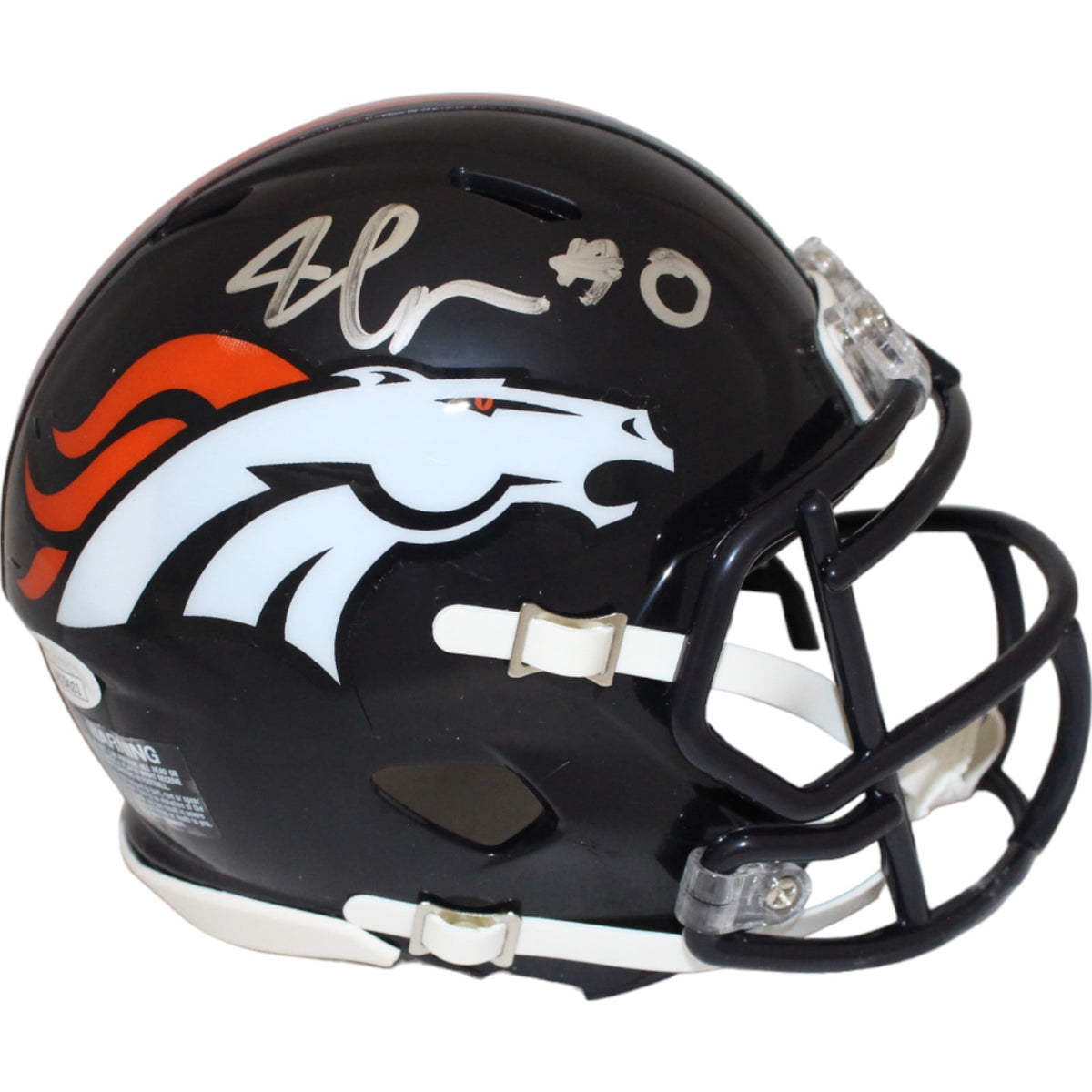 Jonathon Cooper Signed Denver Broncos Mini Helmet – JSA Authenticated