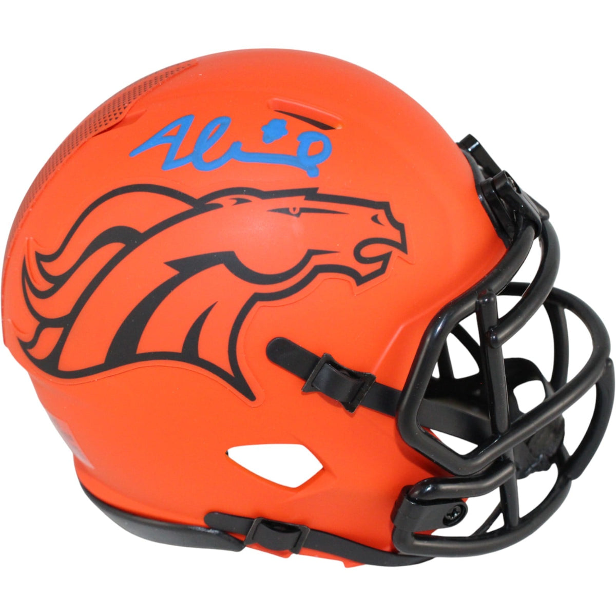 Jonathon Cooper Autographed Denver Broncos Rave Mini Helmet – Beckett Witness Authenticated-Powers Sports Memorabilia