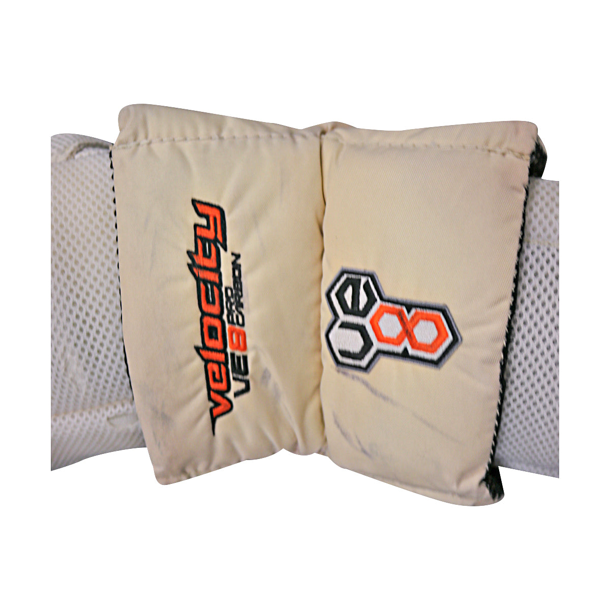 Jared Coreau Bridgeport Sound Tigers (NY Islanders Affiliate) Used Vaughn Upper Body One Piece Body Armor Padding (CX Islanders LOA)-Powers Sports Memorabilia