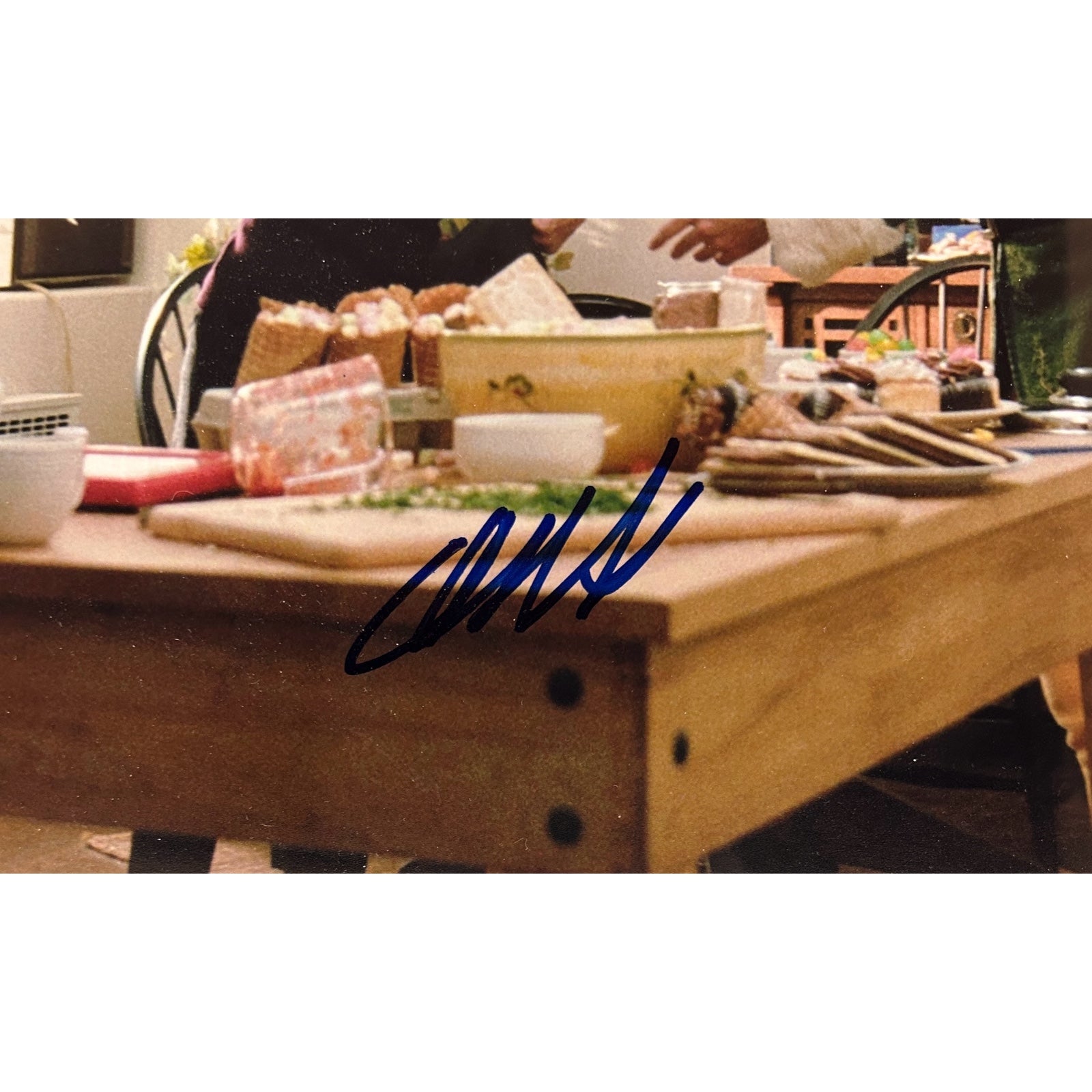 Autographed Will Ferrell And Mary Steenburgen "ELF" Deluxe Framed 11x14 Photo - JSA-Powers Sports Memorabilia