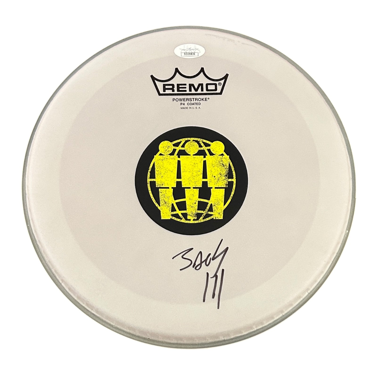 Autographed Jack White Third Man Records Drumhead - JSA-Powers Sports Memorabilia