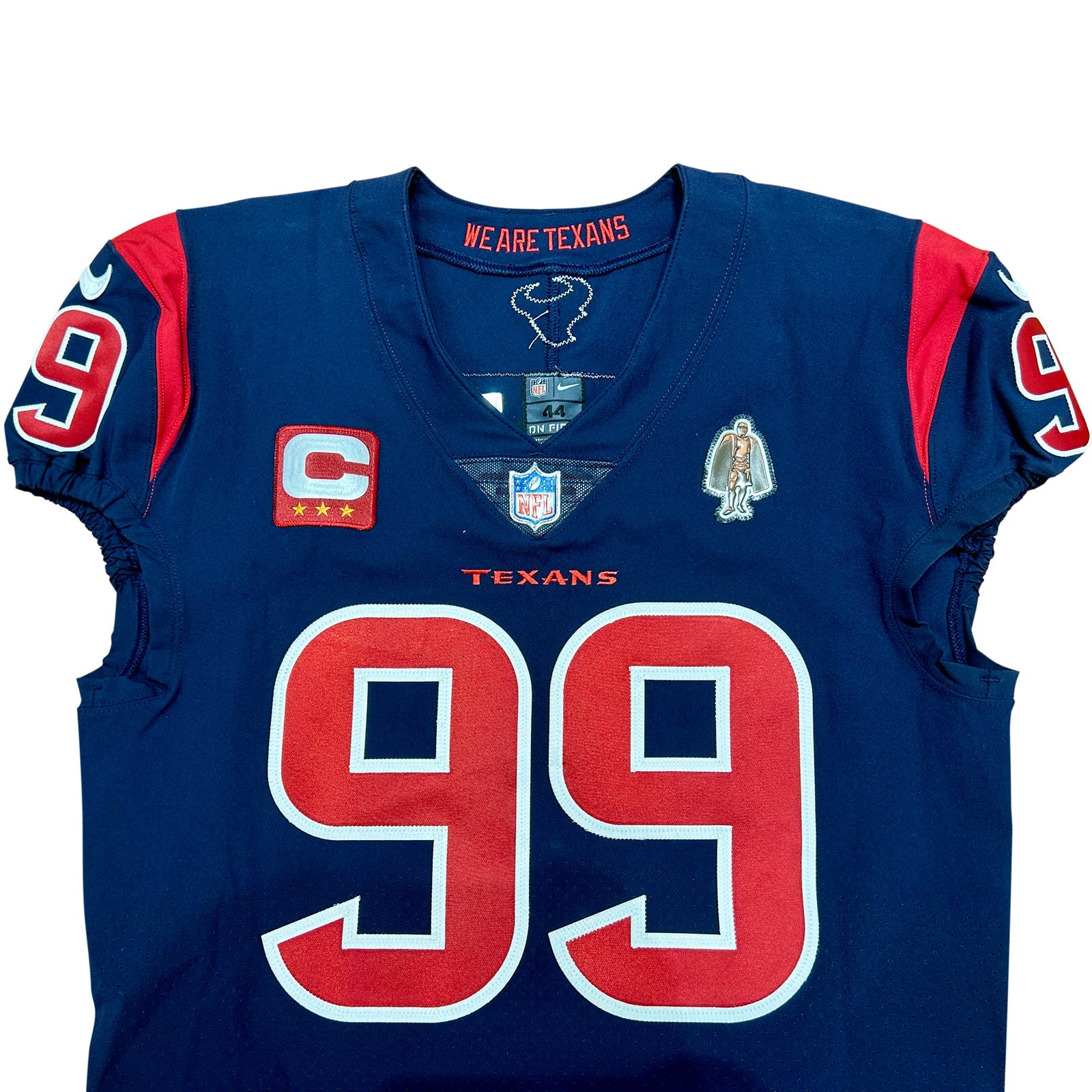 Autographed JJ Watt Authentic Houston Texans Game Issued Jersey - Texans LOA - Beckett-Powers Sports Memorabilia