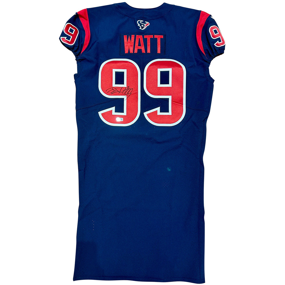 Autographed JJ Watt Authentic Houston Texans Game Issued Jersey - Texans LOA - Beckett-Powers Sports Memorabilia