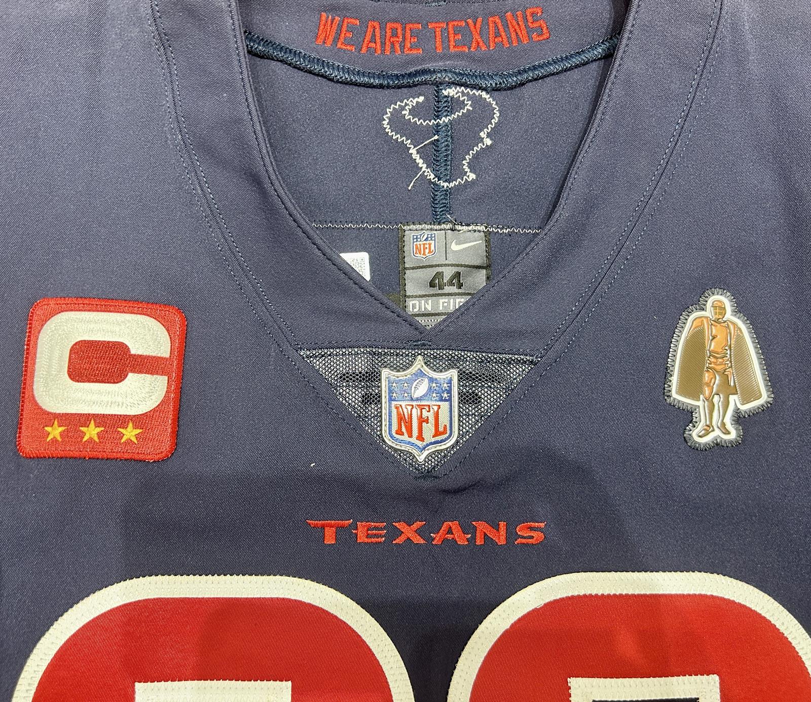 Autographed JJ Watt Authentic Houston Texans Game Issued Jersey - Texans LOA - Beckett-Powers Sports Memorabilia