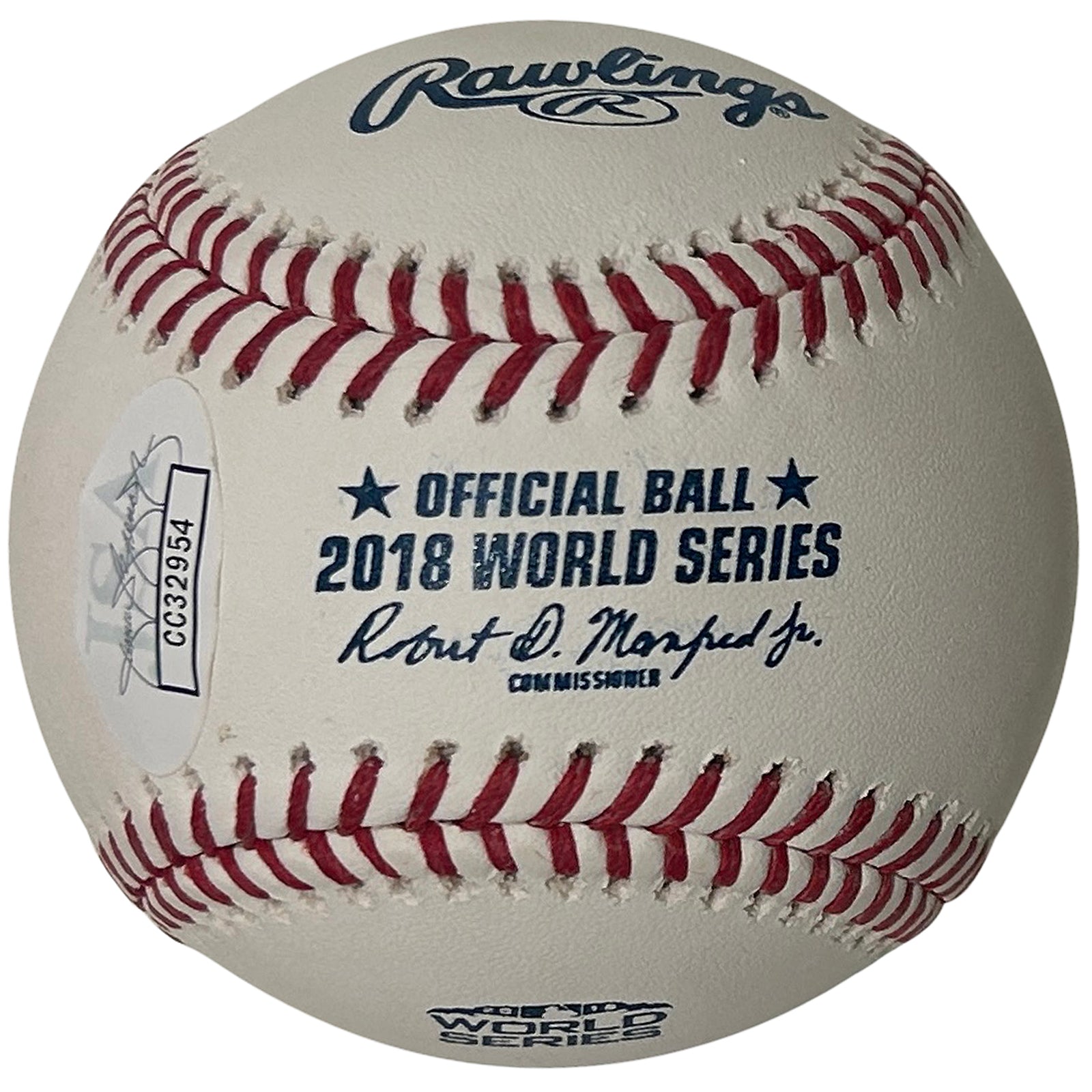 Autographed Mookie Betts Boston Red Sox Official MLB Baseball w/ "MVP 18" - JSA
