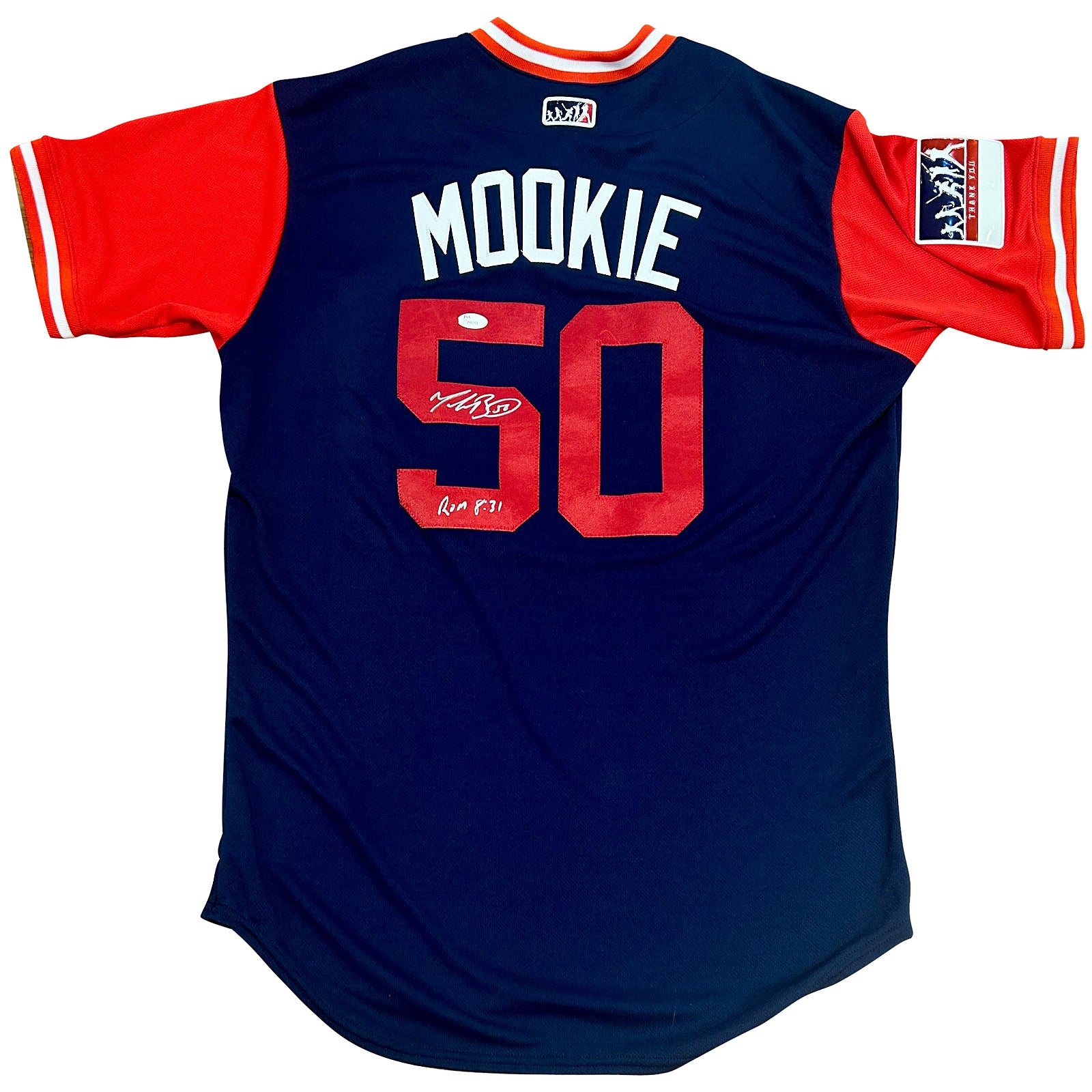 Autographed Mookie Betts Boston Red Sox Authentic Jersey - JSA
