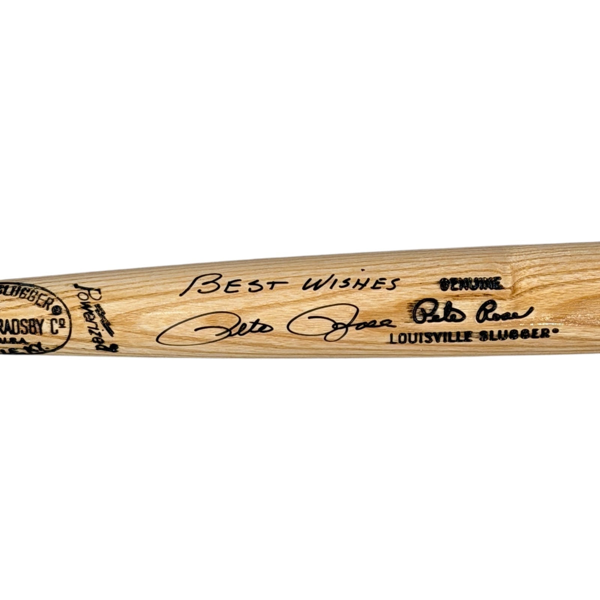 Autographed Pete Rose Official Louisville Slugger Baseball Bat - JSA-Powers Sports Memorabilia