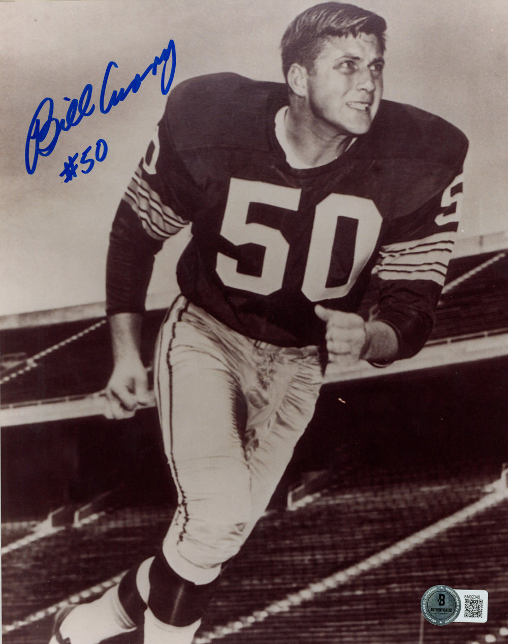Bill Curry Green Bay Packers Signed 8x10 Photo-Powers Sports Memorabilia