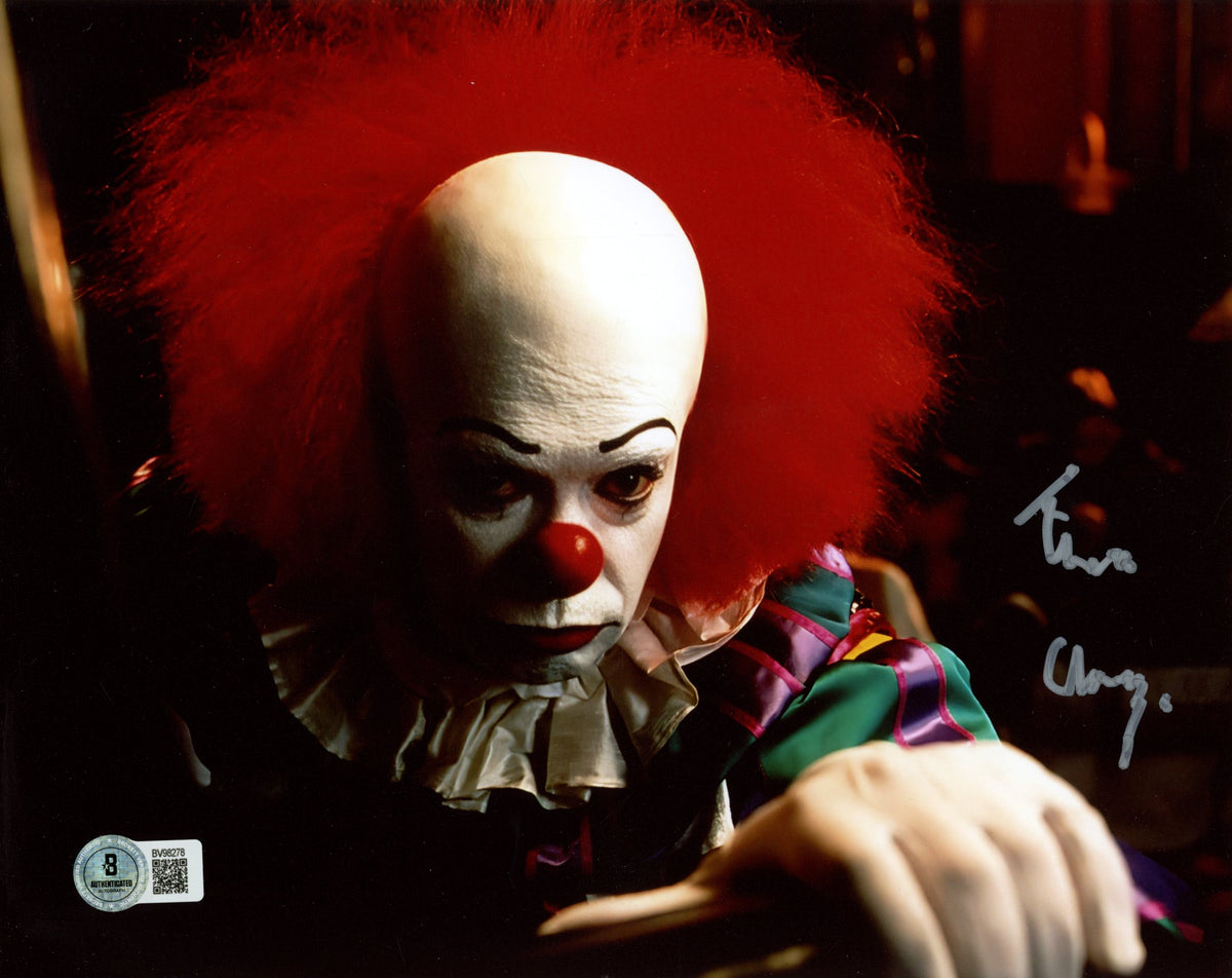 Tim Curry "IT" Movie Signed 8x10 Photo-Powers Sports Memorabilia