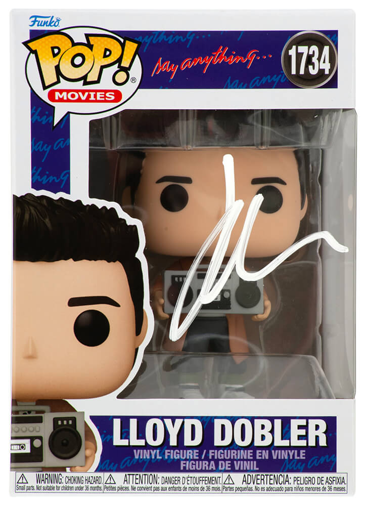 John Cusack Autographed Say Anything Lloyd Dobler Holding Boombox Funko Pop #1734-Powers Sports Memorabilia