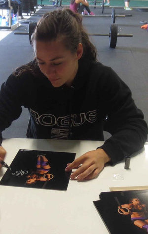 Camille Leblanc-Bazinet Autographed Fitness Signed 8x10 Photo-Powers Sports Memorabilia