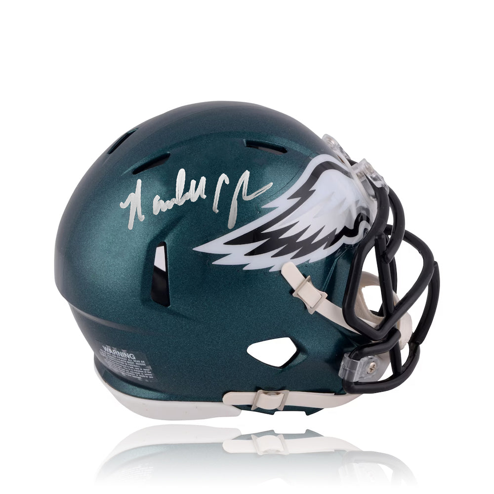 Randall Cunningham Philadelphia Eagles Signed Mini-Helmet-Powers Sports Memorabilia
