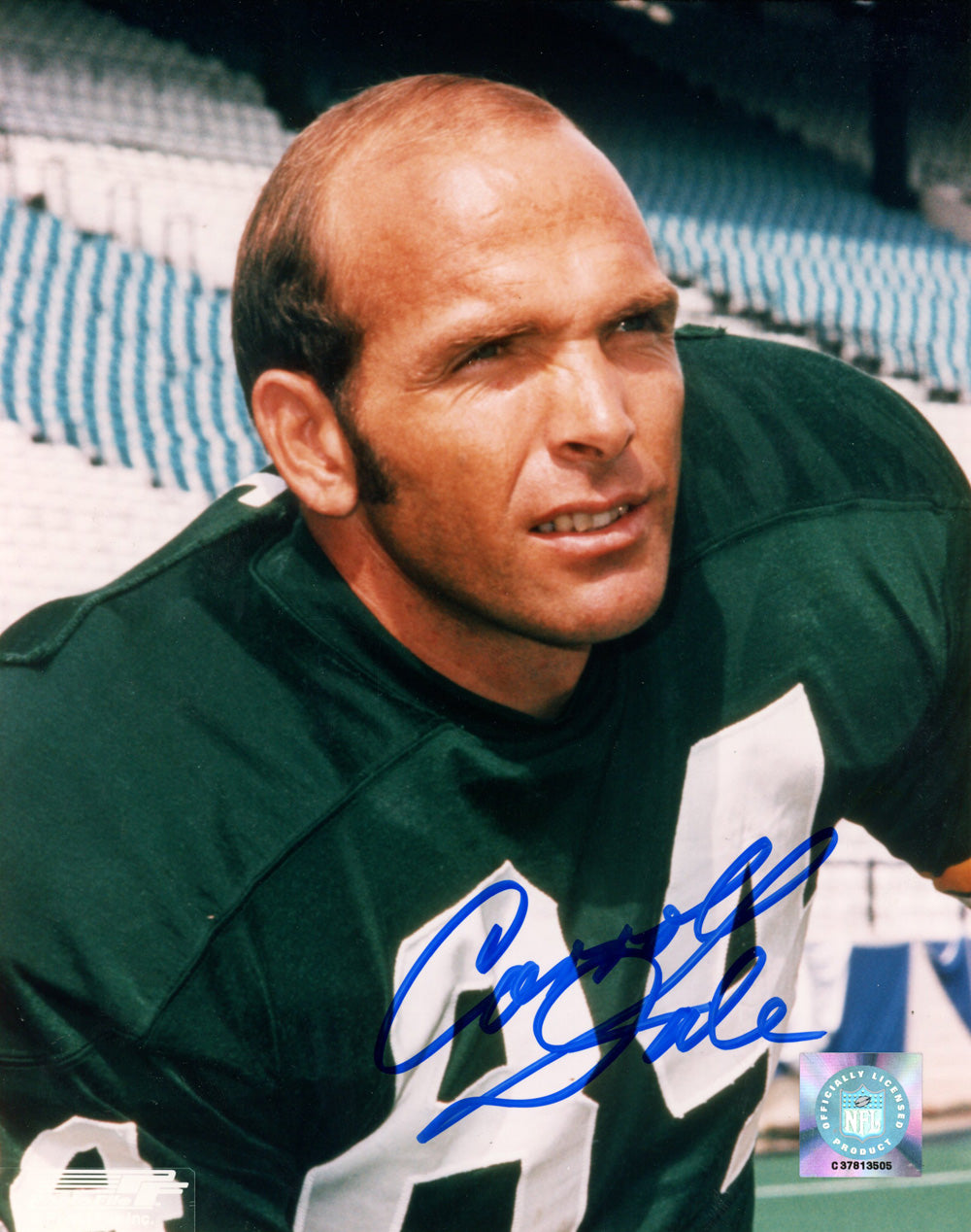 Carroll Dale Green Bay Packers Signed 8x10 Photo - Beckett Beckett-Powers Sports Memorabilia