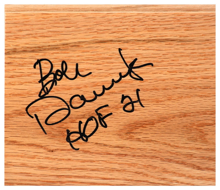 Bob Dandridge Autographed 5×6 Floor Piece with HOF'21-Powers Sports Memorabilia