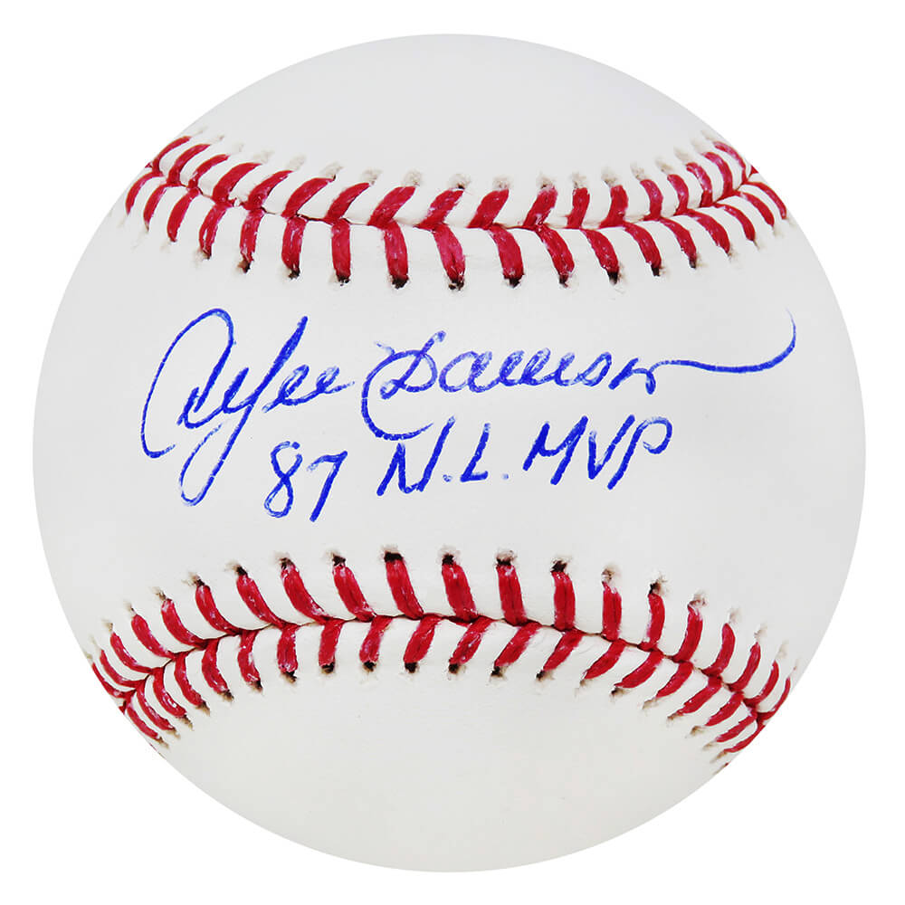 Andre Dawson Autographed Rawlings Official MLB Baseball w/ 87 NL MVP-Powers Sports Memorabilia