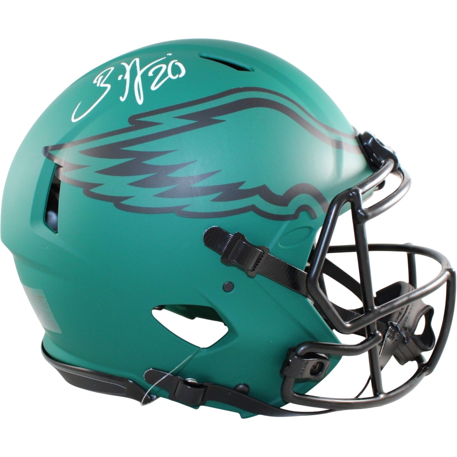 Brian Dawkins Philadelphia Eagles Signed Helmet Proline Rave Beckett WIT 58606 Beckett-Powers Sports Memorabilia