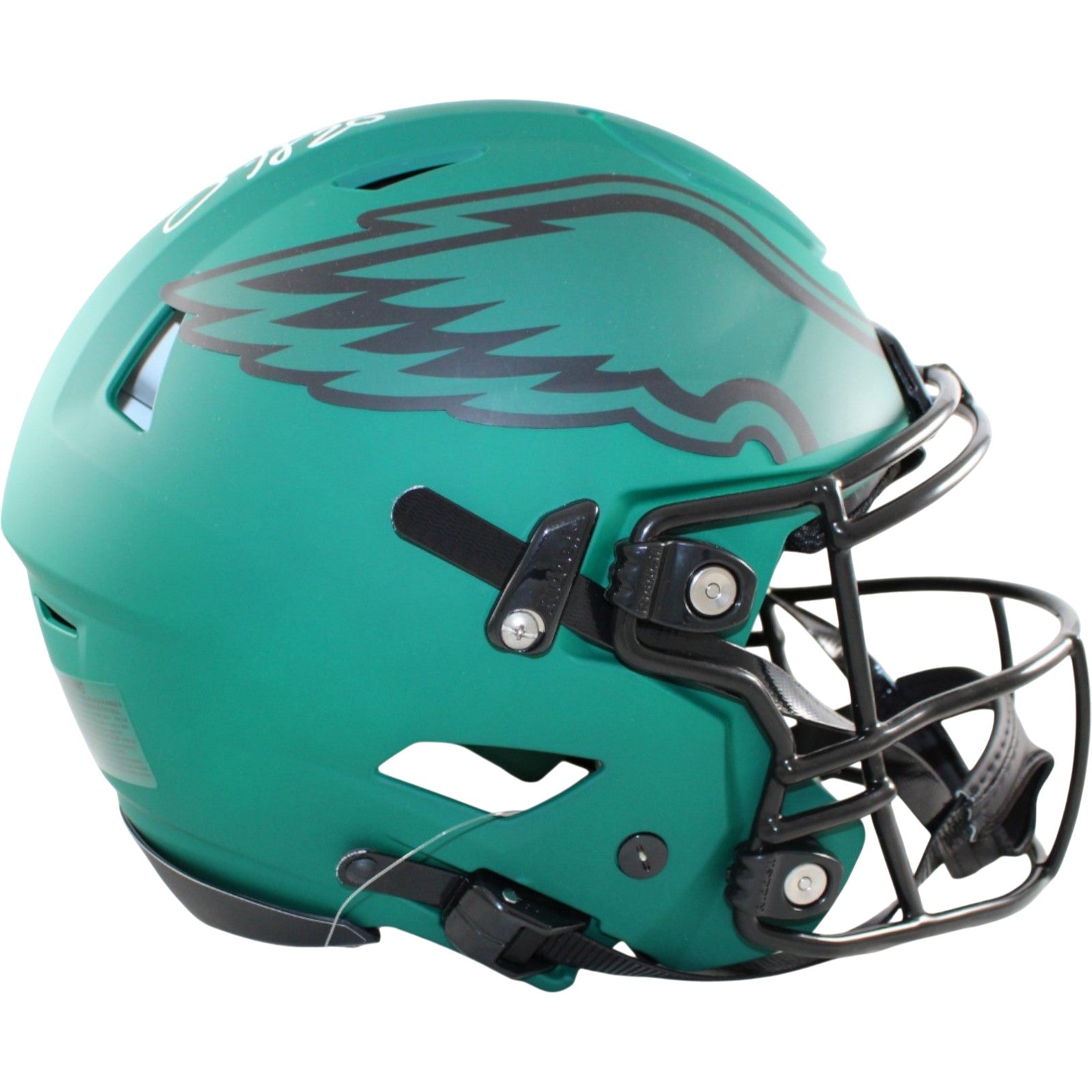 Brian Dawkins Philadelphia Eagles Signed Helmet Speedflex Rave Beckett WIT 58616 Beckett-Powers Sports Memorabilia
