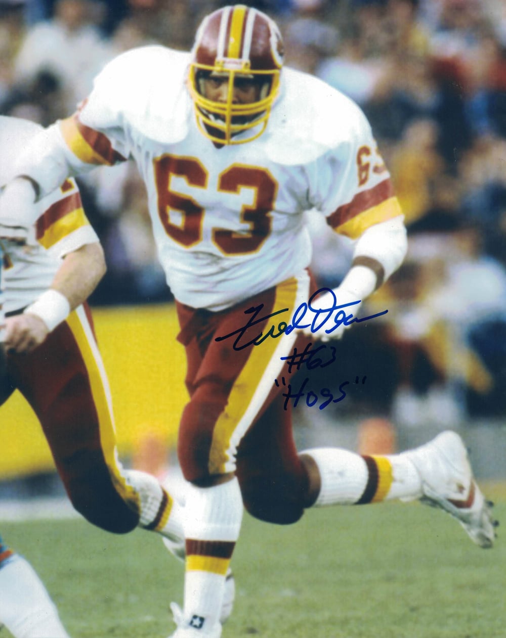 Fred Dean Washington Redskins Signed 8x10 Photo Hogs-Powers Sports Memorabilia