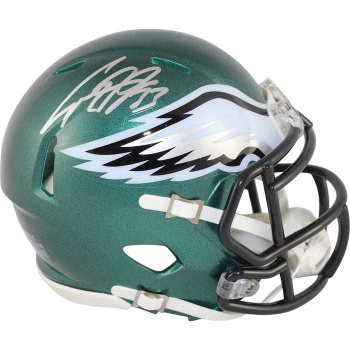 Cooper DeJean Signed Philadelphia Eagles Speed Mini Helmet Fanatics-Powers Sports Memorabilia