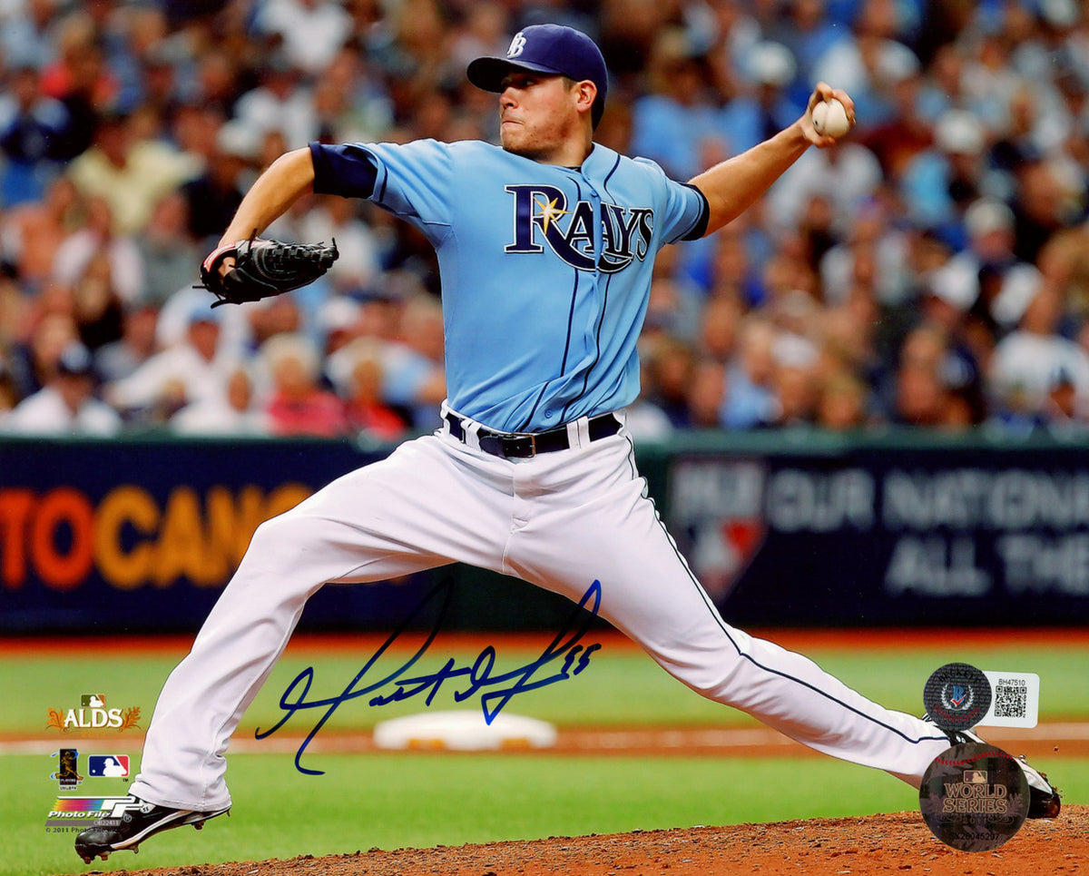 Rob Delaney Tampa Bay Rays Signed 8x10 Photo - Beckett Beckett-Powers Sports Memorabilia