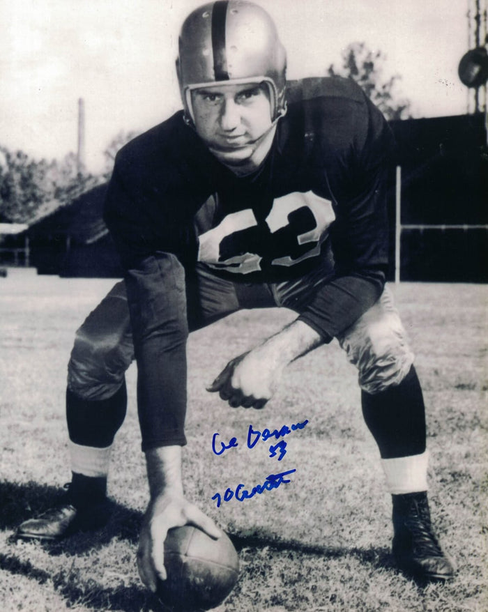Art Demao Signed Washington Redskins 8x10 Photo 70 Greatest-Powers Sports Memorabilia