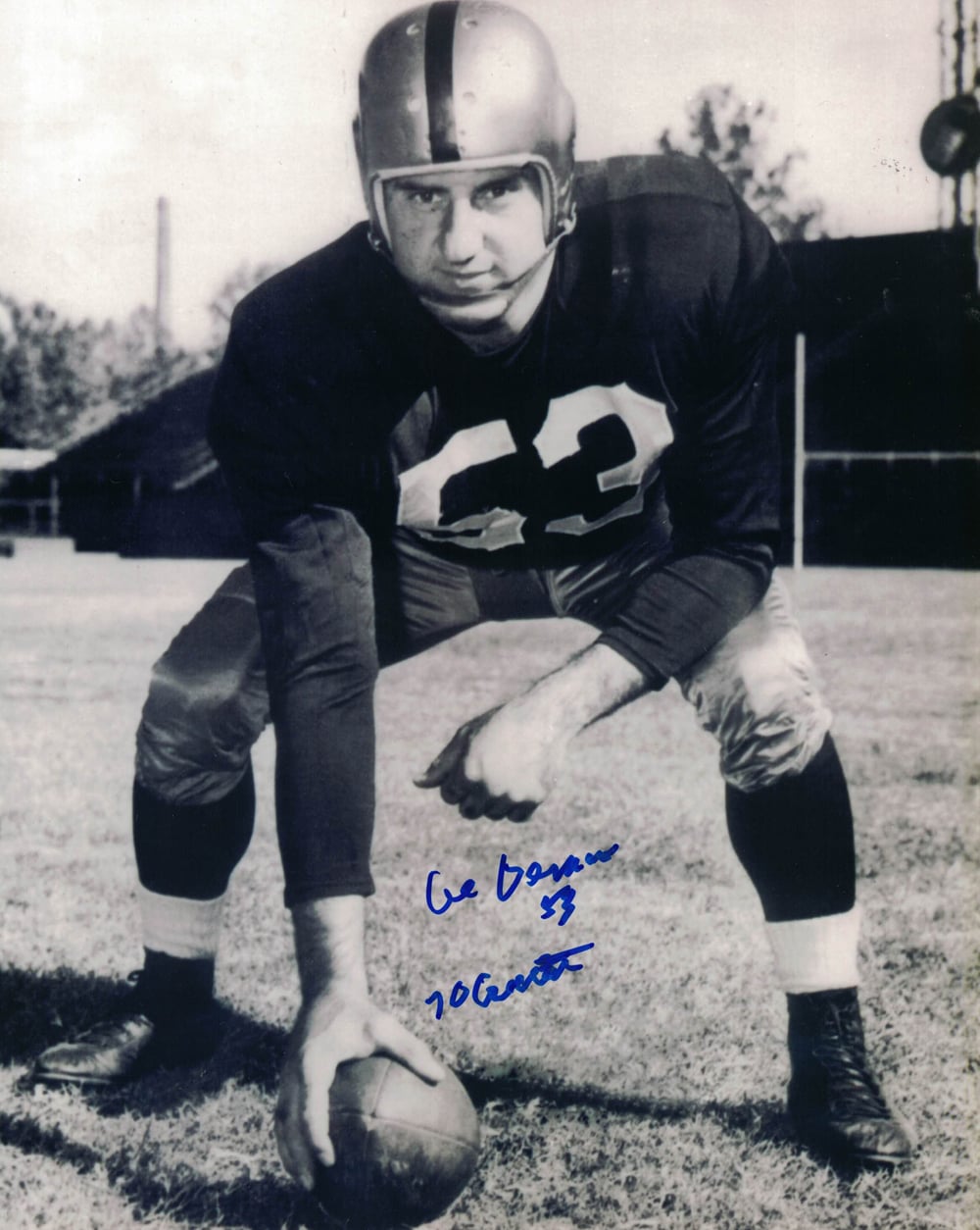 Art Demao Signed Washington Redskins 8x10 Photo 70 Greatest-Powers Sports Memorabilia