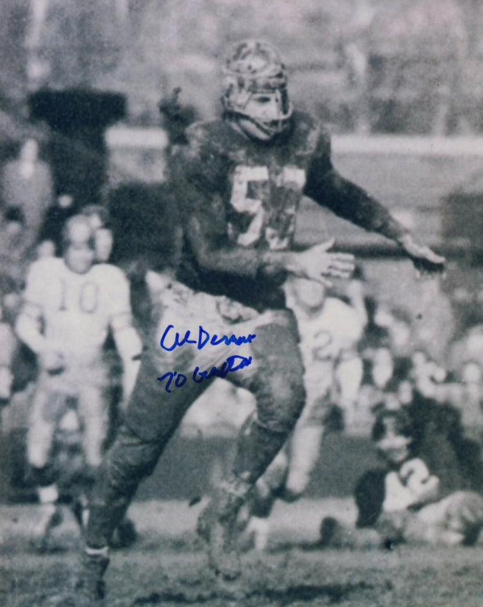 Art Demao Autographed Washington Redskins 8x10 Photo 70 Greatest-Powers Sports Memorabilia