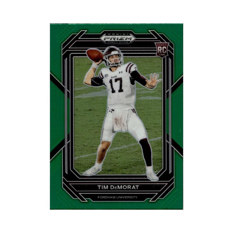 Tim DeMorat Fordham University Set of 2 Trading Cards - 1 Signed 2023 Sage and 1 Panini Prizm 2023 Draft Picks #114-Powers Sports Memorabilia