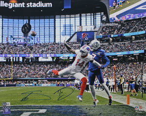 Stefon Diggs & Trevon Diggs Signed 16x20 Photo – Beckett Authenticated