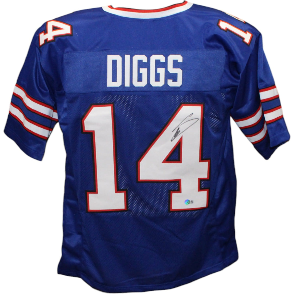 Stefon Diggs Signed Pro Style Blue Jersey – Beckett Authenticated-Powers Sports Memorabilia