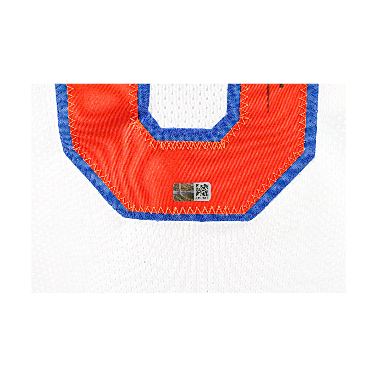 Donte DiVincenzo New York Knicks Signed Pro Style White Jersey-Powers Sports Memorabilia
