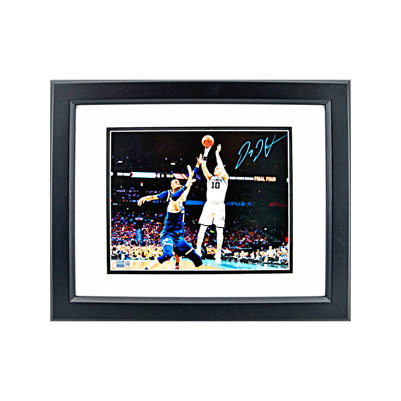 Donte DiVincenzo Villanova UniversityÂ Signed and Framed 2018 Finals 8x10 Photo-Powers Sports Memorabilia