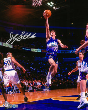 John Stockton Autograph Signing-Powers Sports Memorabilia