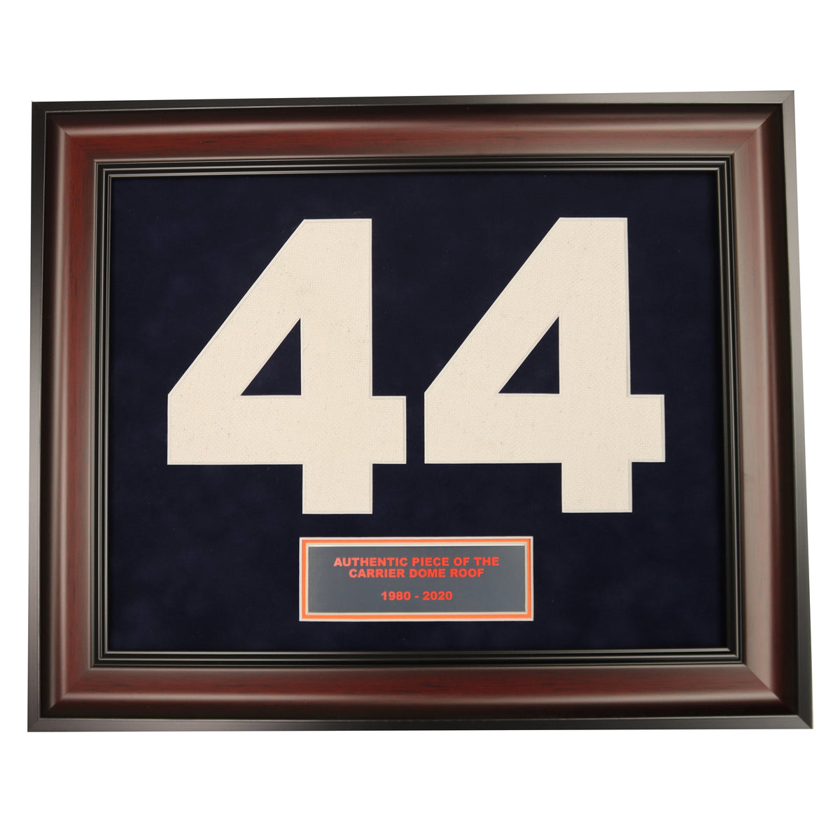 Syracuse University #44 11x14 Framed Collage with Authentic Carrier Dome Roof