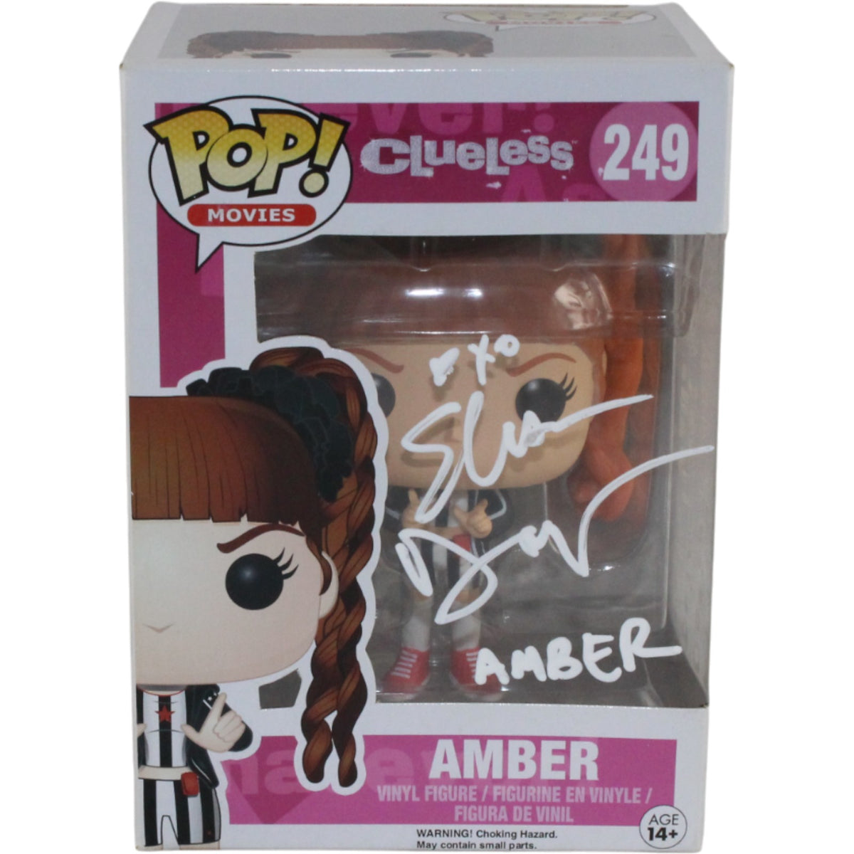 Elisa Donovan Clueless Signed Funko Pop - Funko Pop! #249 Amber Quote Beckett Beckett-Powers Sports Memorabilia