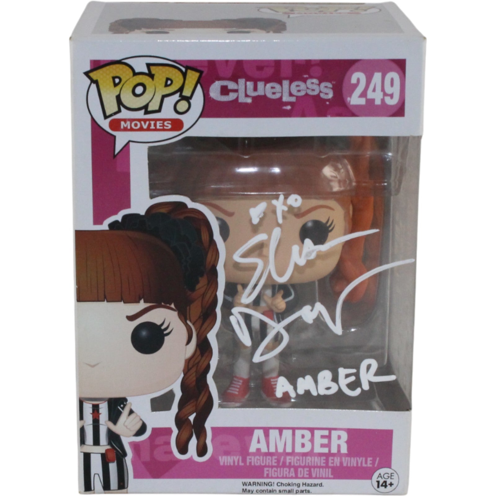 Elisa Donovan Clueless Signed Funko Pop - Funko Pop! #249 Amber Quote Beckett Beckett-Powers Sports Memorabilia