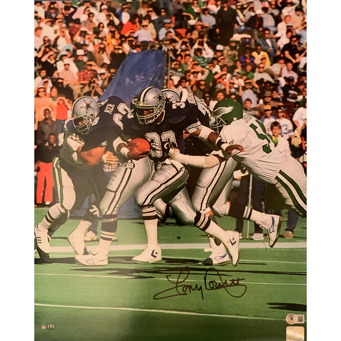 Tony Dorsett Signed Dallas Cowboys 16x20 Photo – Beckett Witness Authenticated