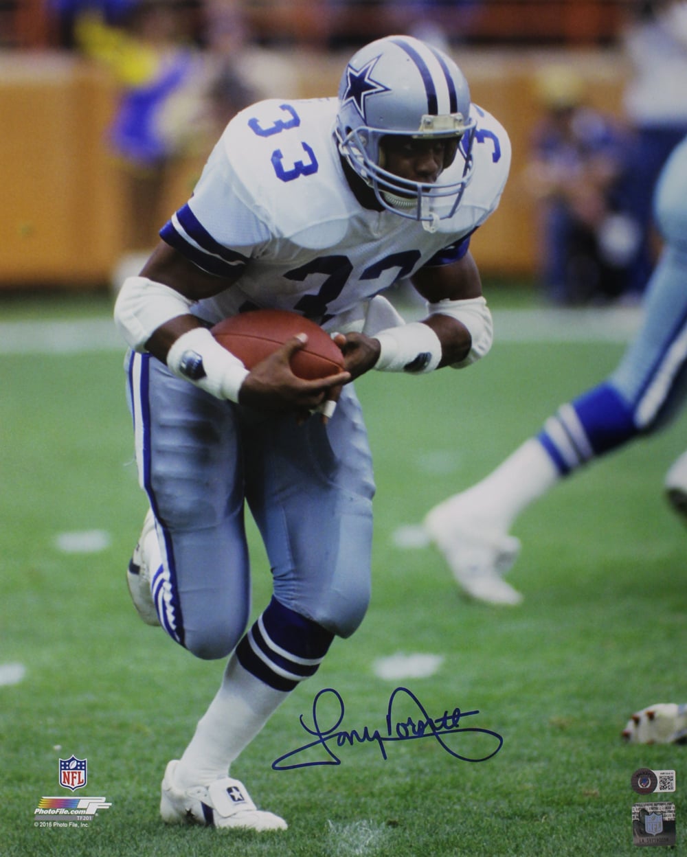 Tony Dorsett Signed Dallas Cowboys 16x20 Photo – Beckett Authenticated-Powers Sports Memorabilia